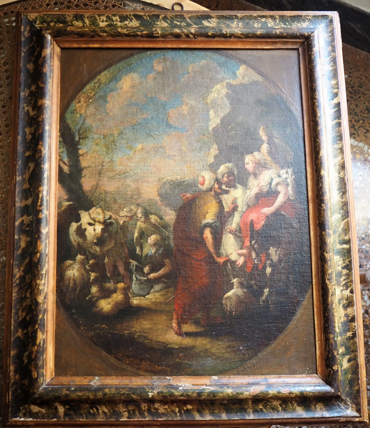 Episodio della vita di Labano e Rachele , Pisa